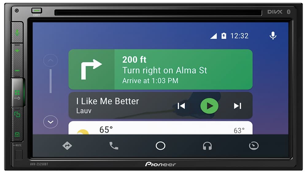 Toca DVD Pioneer AVH-Z5250BT 6.8" Touch