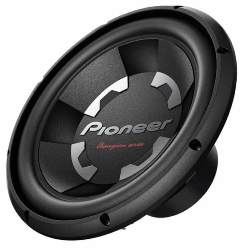 Subwoofer Pioneer 12" TS-A300S4 1500W PMPO - Preto