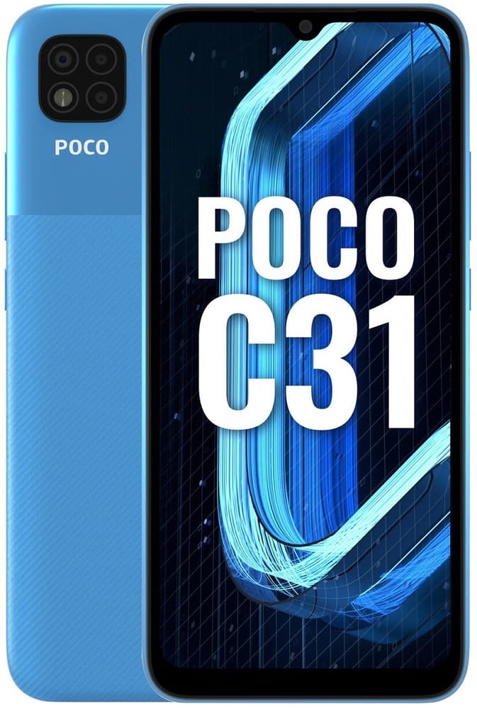 Smartphone Xiaomi Poco C31 DS LTE 6.53" 3/32GB - Royal Blue (India)