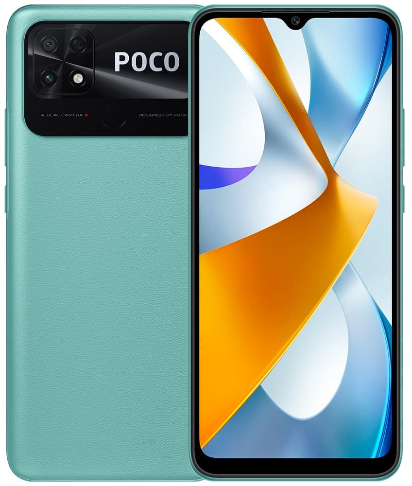 Smartphone Xiaomi Poco C40 DS LTE 6.71" 4/64GB - Coral Green