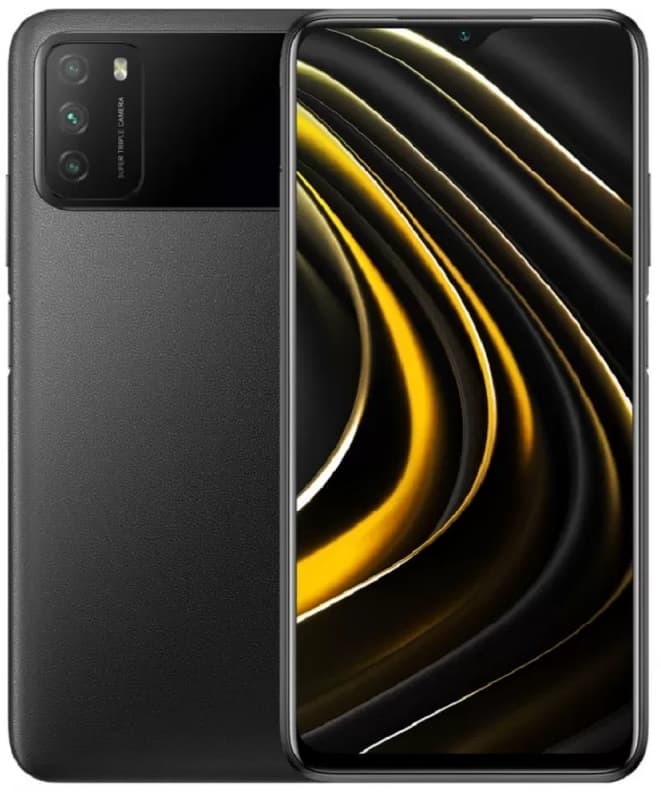 Smartphone Xiaomi Poco M3 LTE DS 6.53" 4/64GB - Power Black (India)