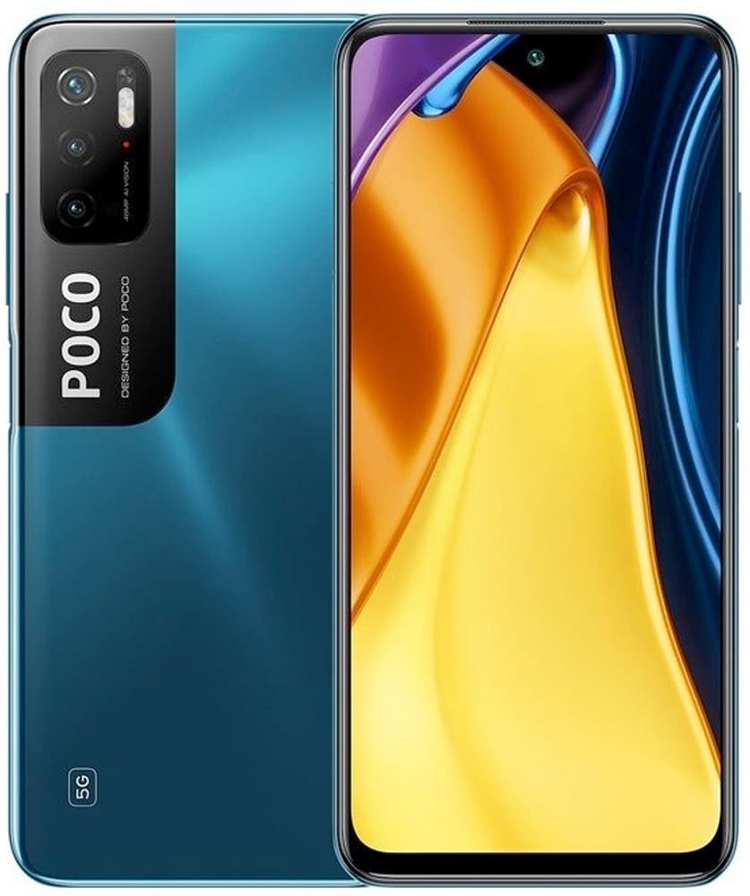 Smartphone Xiaomi Poco M3 Pro 5G DS 6.53" 4/64GB - Cool Blue (India)