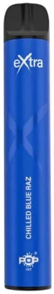 Vaper Descartável Pop Hit Extra 5% Nicotina 3000 Puffs - Blue Raz