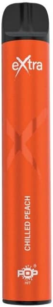 Vaper Descartável Pop Hit Extra 5% Nicotina 3000 Puffs - Chilled Peach