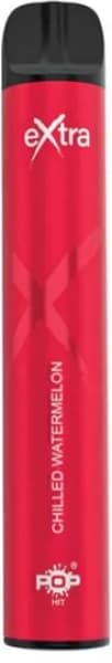 Vaper Descartável Pop Hit Extra 5% Nicotina 3000 Puffs - Chilled Watermelon