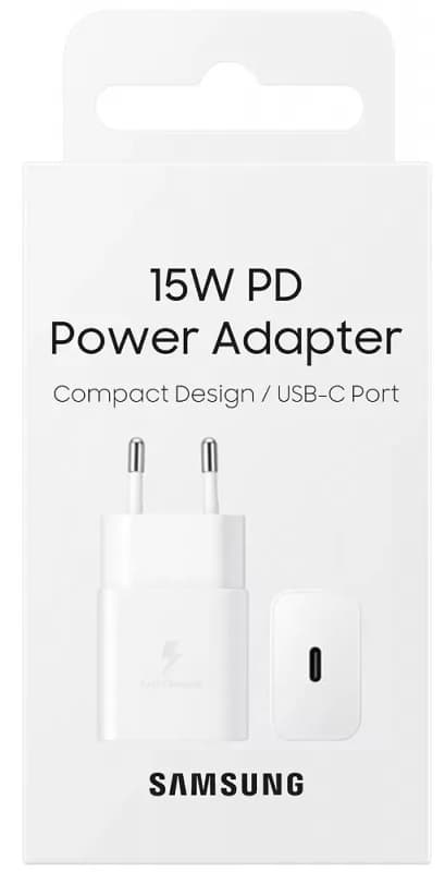 Carregador de Parede Samsung USB-C 15W EP-T1510NWEGWW - White 1