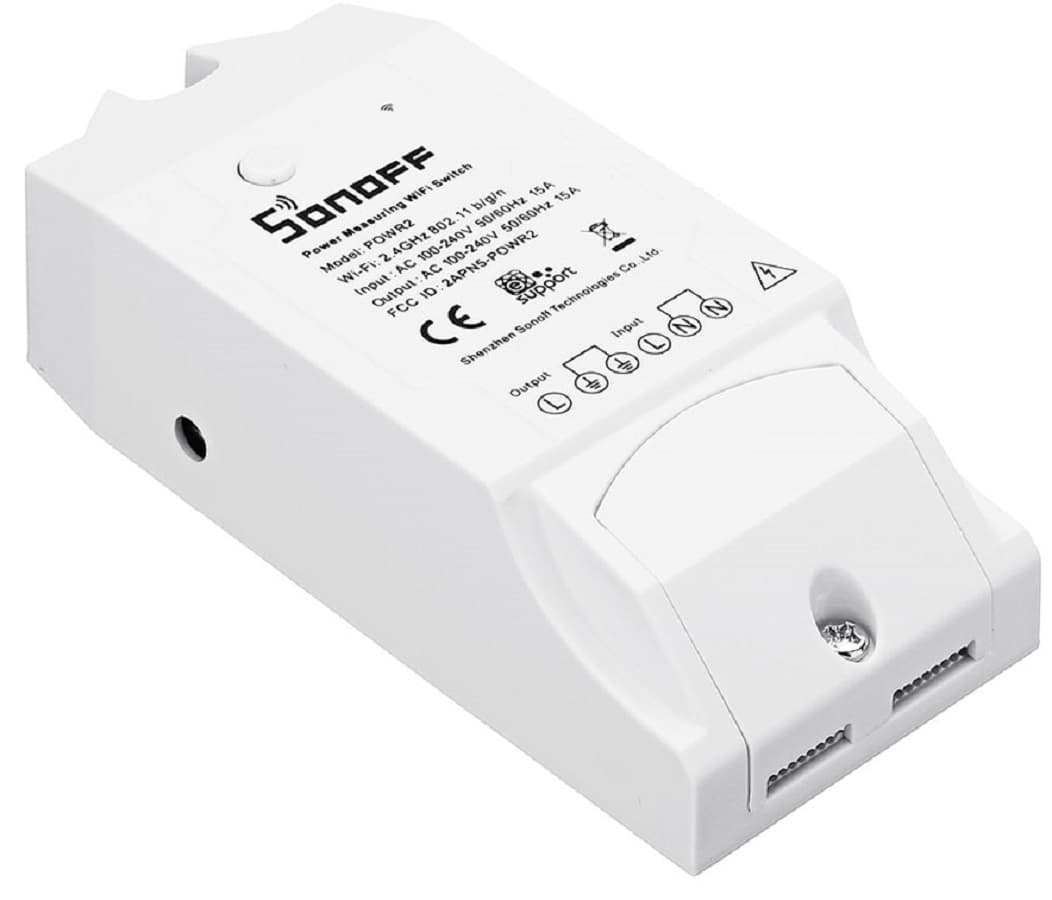 Interruptor Smart Sonoff POWR2 Wi-Fi/3500W Branco