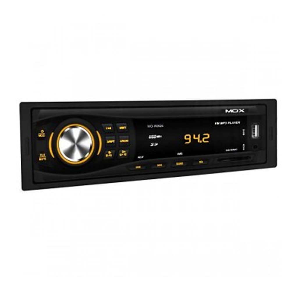 Toca Rádio Automotivo MOX MO-R2024 com FM/Leitor SD/Mini Jack 3.5mm - Preto 1