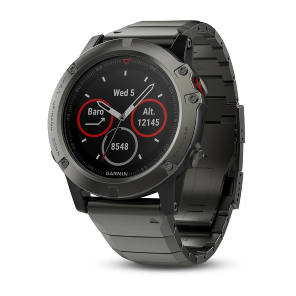 Reloj GPS Garmin Fenix 5X 010-01733-04  Sapphire Metal Band Slate Gray 1