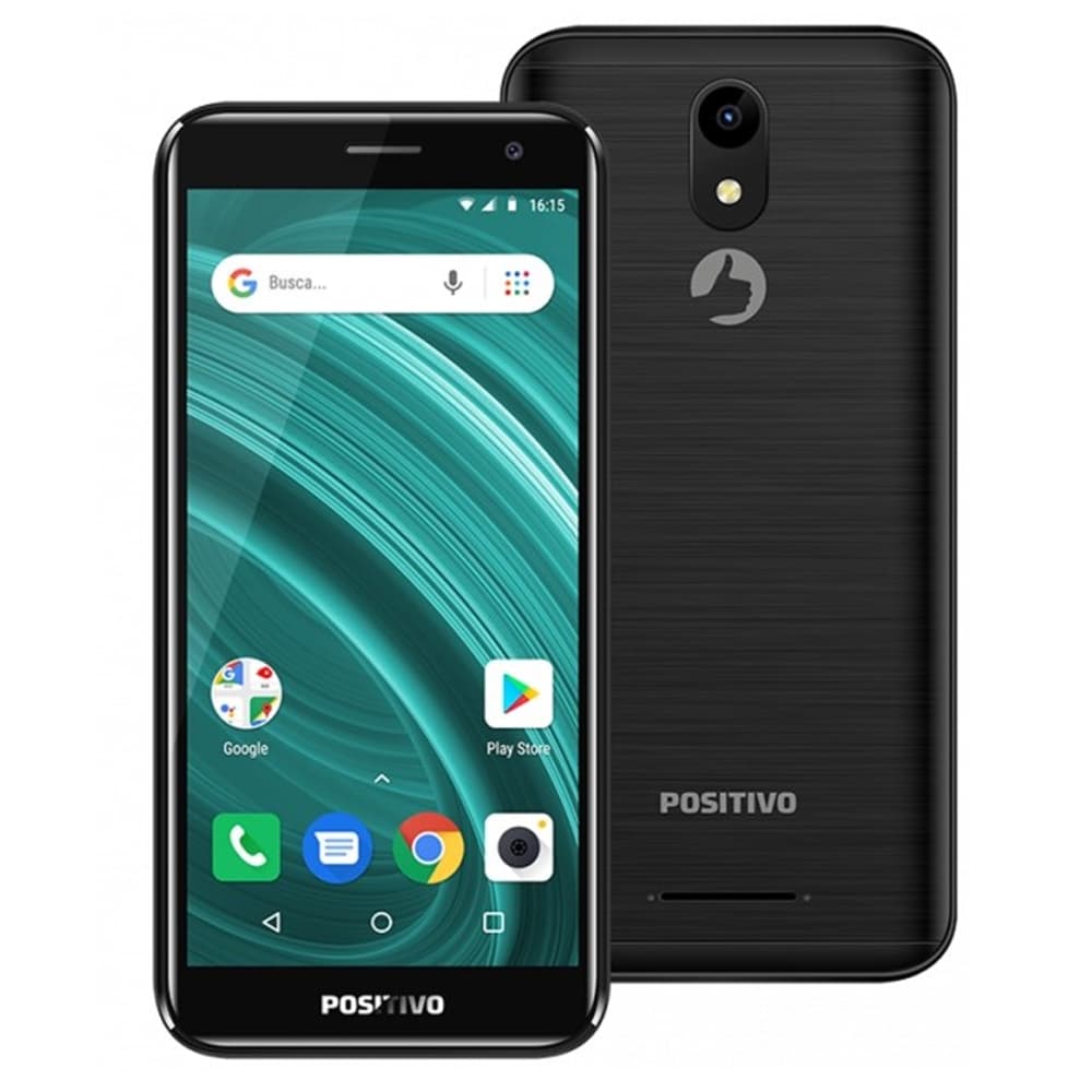 Smartphone Positivo Twist Go 2 S541 DS 1/8GB 5.0 8MP/8MP A8.0 - Preto 1