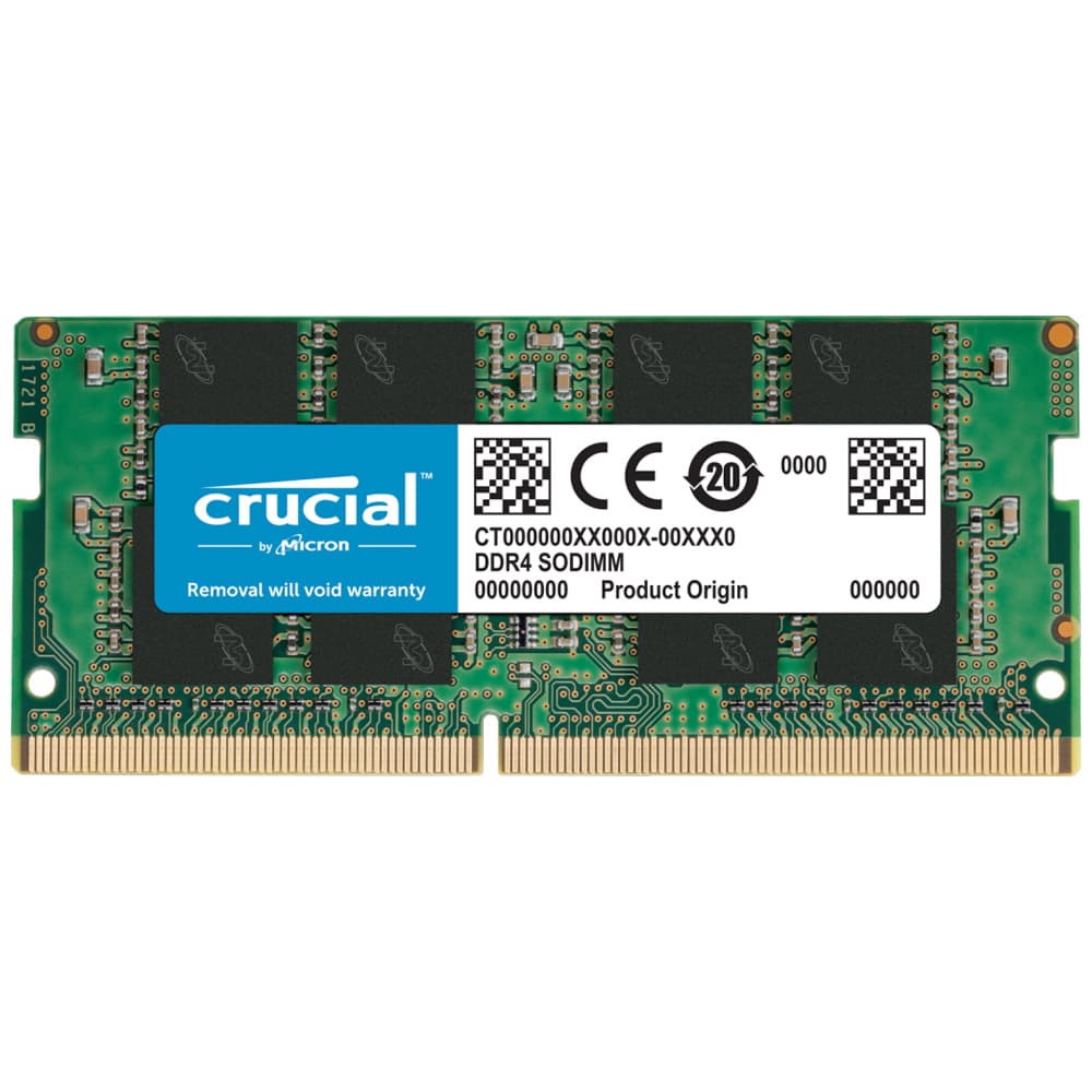Memória RAM para Notebook de 8GB Crucial CT8G4SFS8266 DDR4/2666MHz - Verde 1