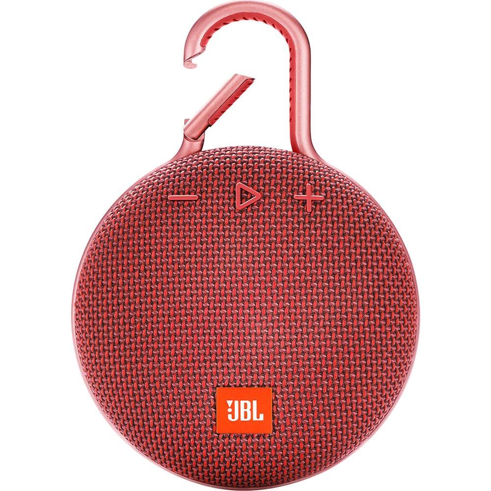 Speaker JBL Clip 3 Bluetooth 3.3W RMS X3 IPX7 1000 mAh Vermelho 1