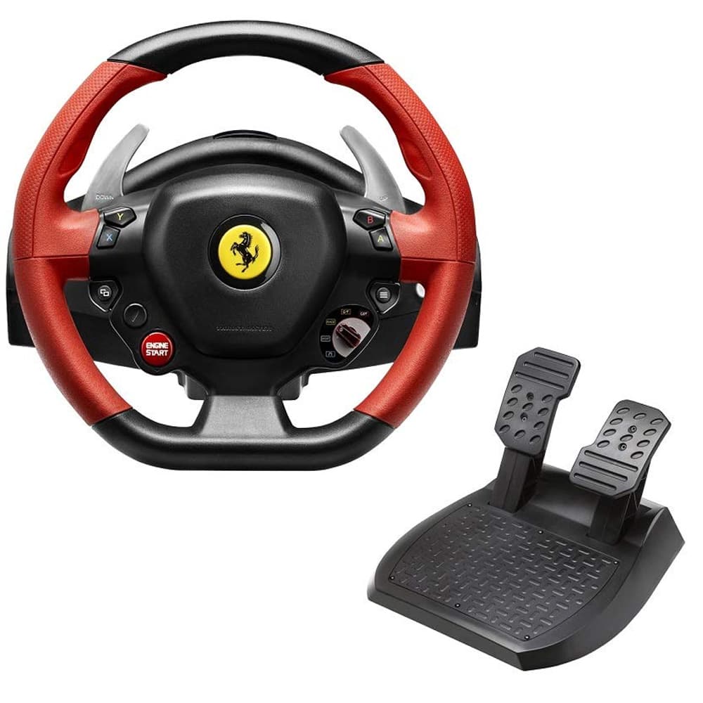 Volante para Xbox One ThrustMaster Ferrari 458 Spider + Pedais - Preto/Vermelho 1
