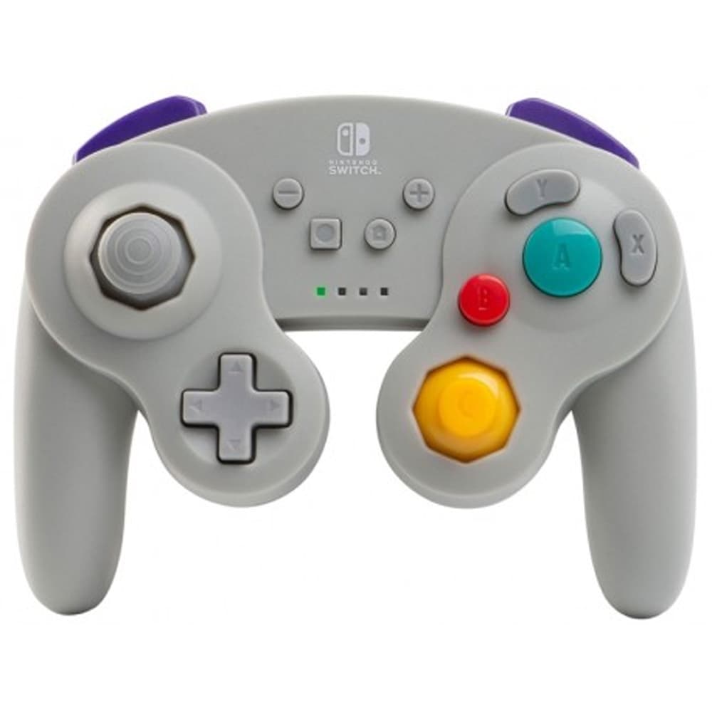 Controle Sem Fio para Nintendo Switch PowerA Gamecube Style 1507453 - Cinza 1