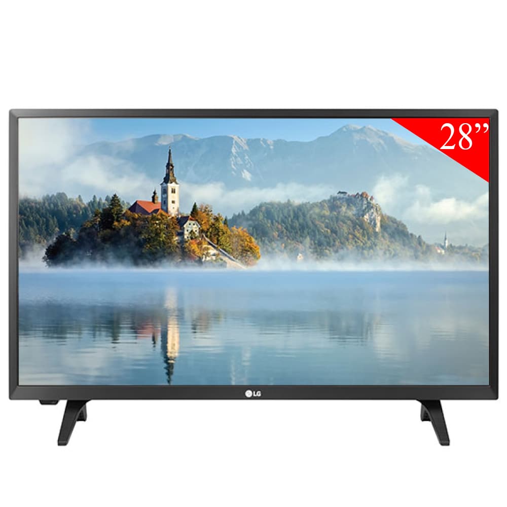 TV Monitor LED de 28 LG 28LJ400B HD com HDMI/USB/Bivolt - Preto