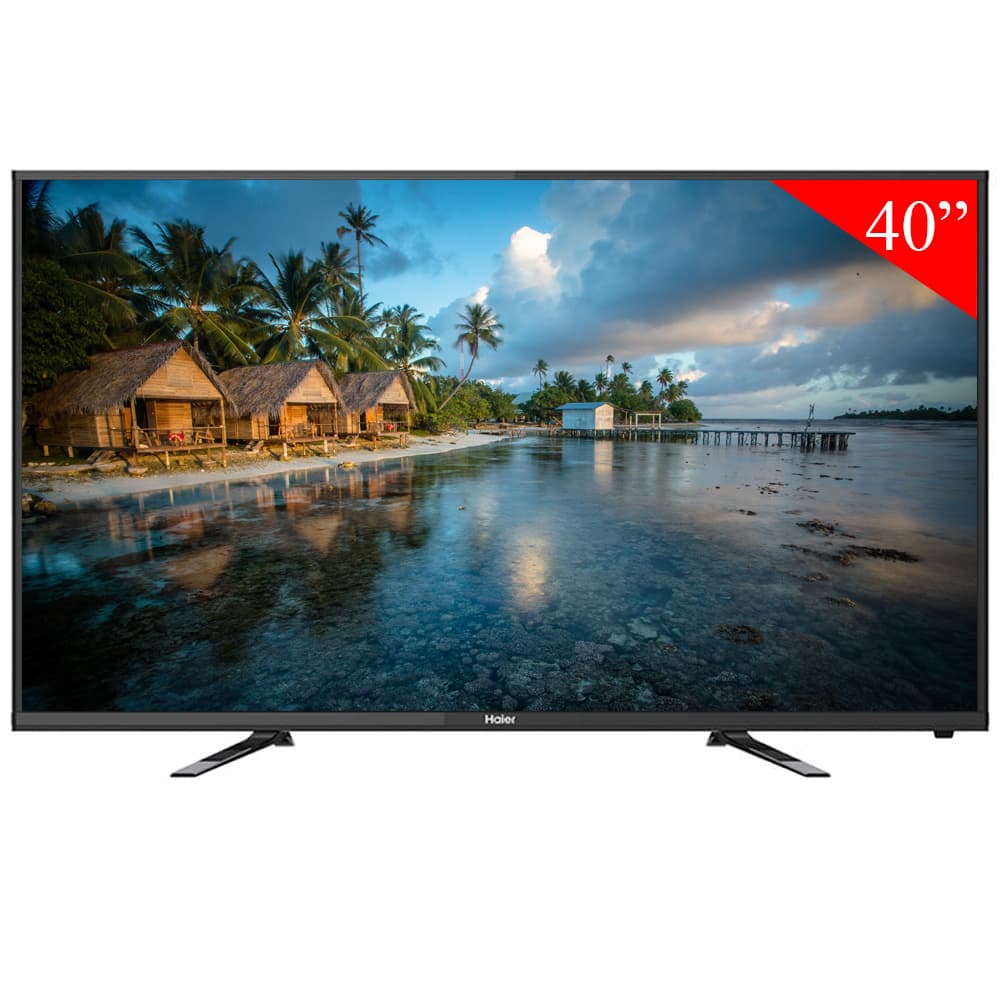 TV LED de 40 Haier LE40B8000D Full HD com HDMI/USB/Conversor Digital/Bivolt - Preto 1