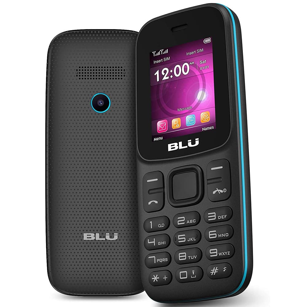 Celular BLU Z5 Z213 DS 32/32MB 1.8 Câmera VGA - Preto/Azul 1