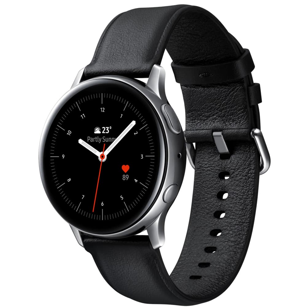 Relógio Smart Samsung Galaxy Watch Active2 SM-R830 Stainless Steel (40mm) Wi-Fi/GPS Prata/Preto - Homologado 1