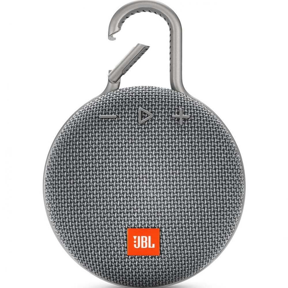 Speaker JBL Clip 3 Bluetooth 3.3W RMS X3 IPX7 1000 mAh Cinza 1