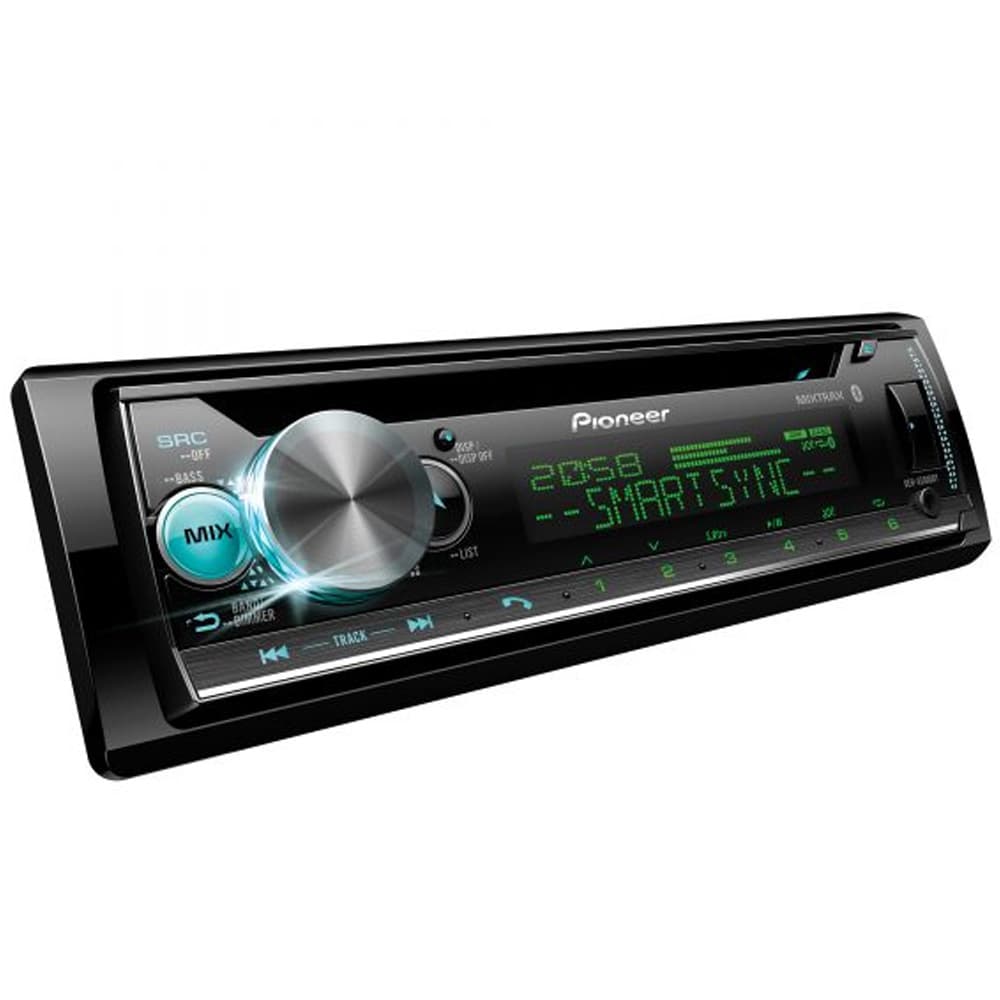 Toca CD Automotivo Pioneer DEH-X5000BT com Bluetooth/USB/MP3/Auxiliar - Preto 1