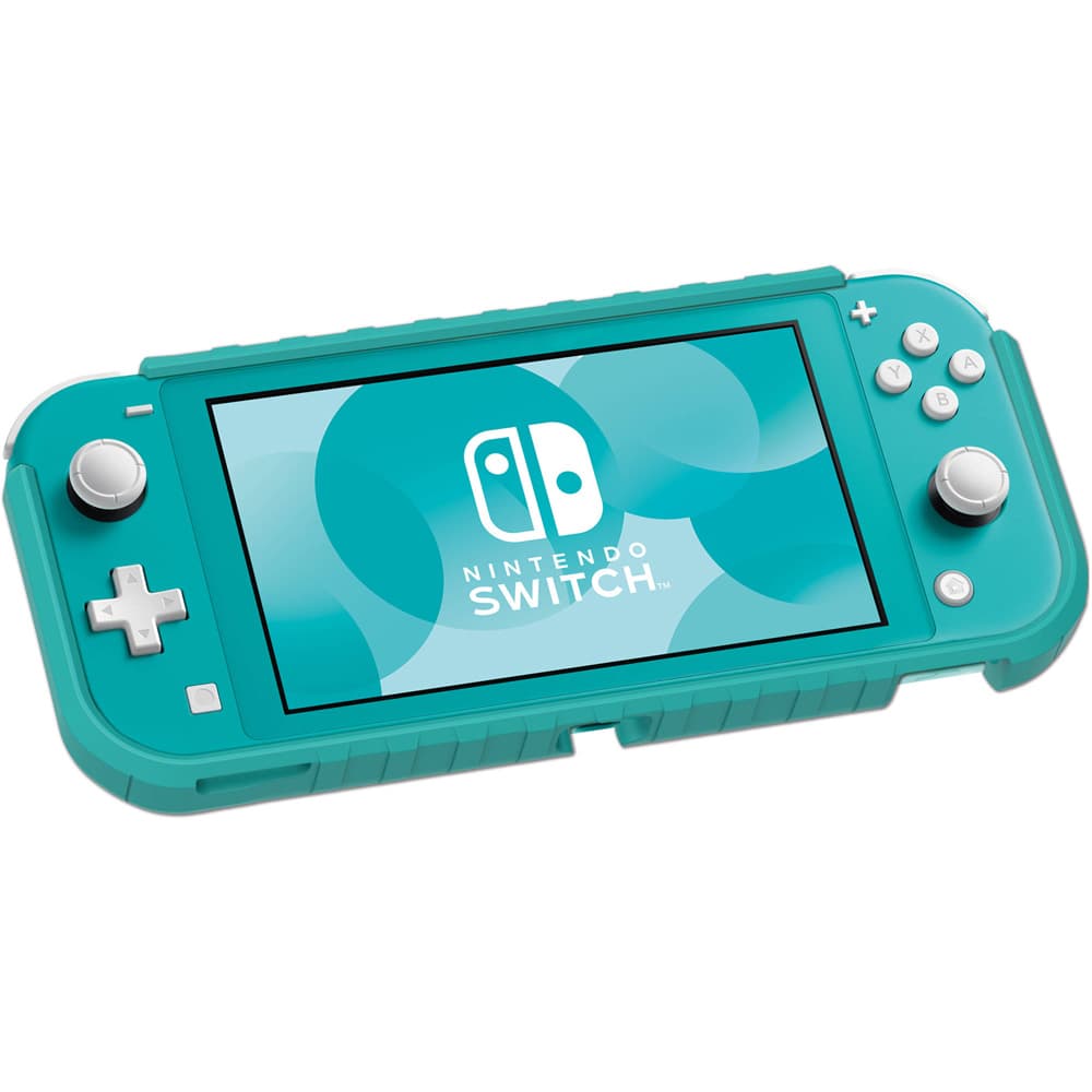 Capa para Nintendo Switch Lite Hori Hybrid System Armor NS2-055U - Turquesa/Transparente 1