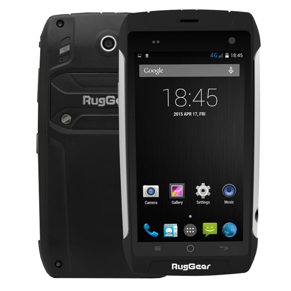 Smartphone RugGear RG730 DS 2/16GB 5.0 13MP/5MP + Carregador VeryKool - Preto 1