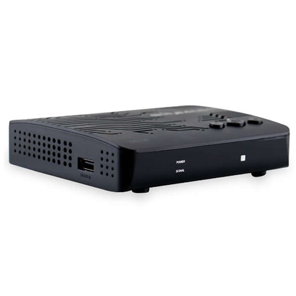 Receptor FTA GlobalSat GS-130 Full HD com Wi-Fi/VOD/HDMI/Bivolt - Preto 1