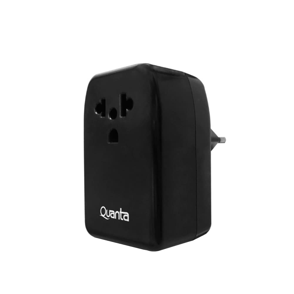 Conversor de Voltagem Quanta QTCNV1122 de 10 watts/Bivolt - Preto 1
