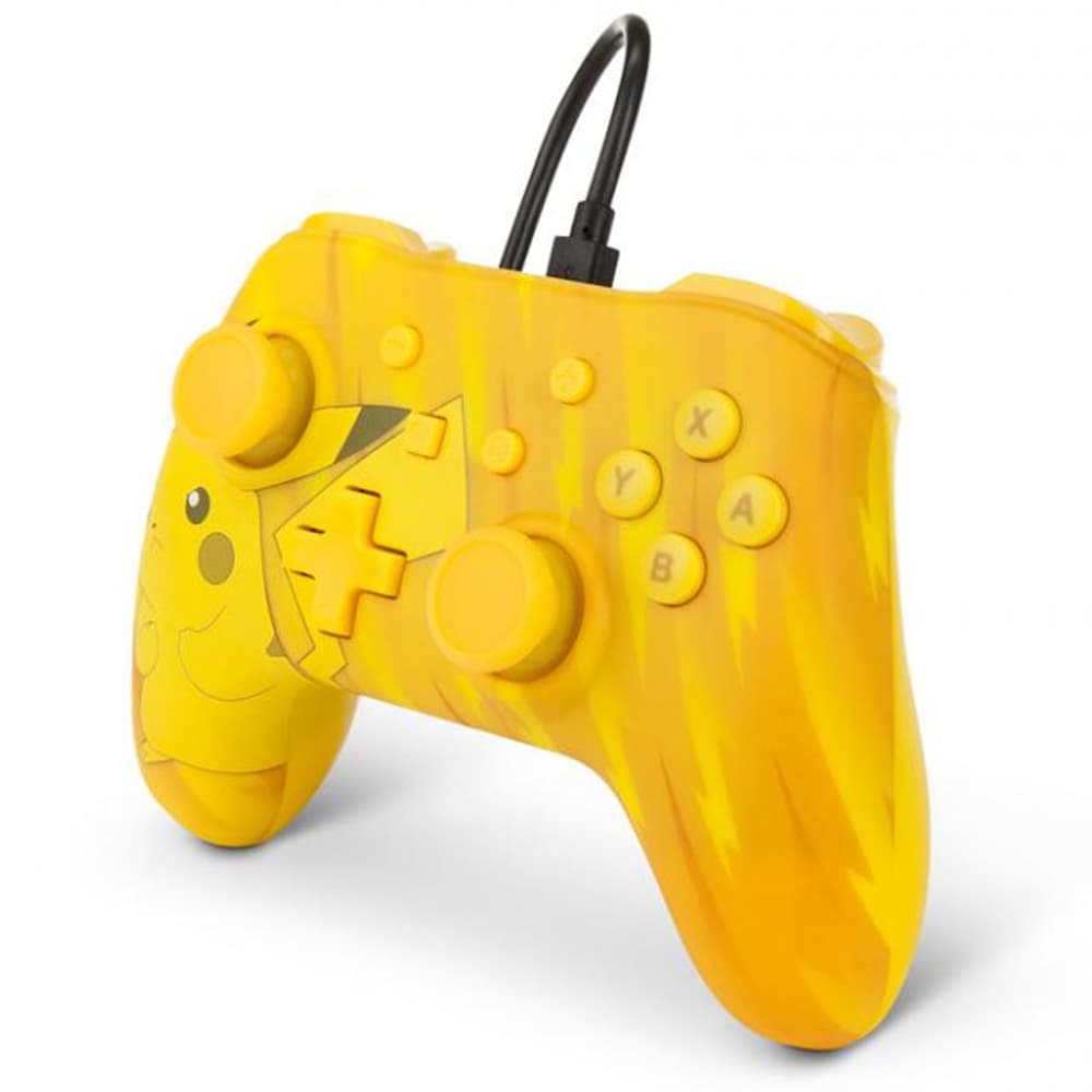 Controle com Cabo para Nintendo Switch PowerA 1511623-01 - Amarelo Pikachu 1