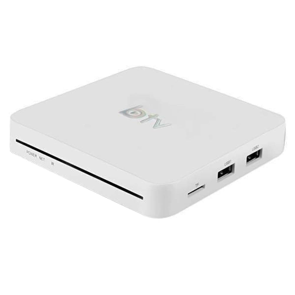 Receptor FTA BTV BX Ultra HD 4K com IPTV/Wi-Fi/HDMI/Bivolt - Branco 1