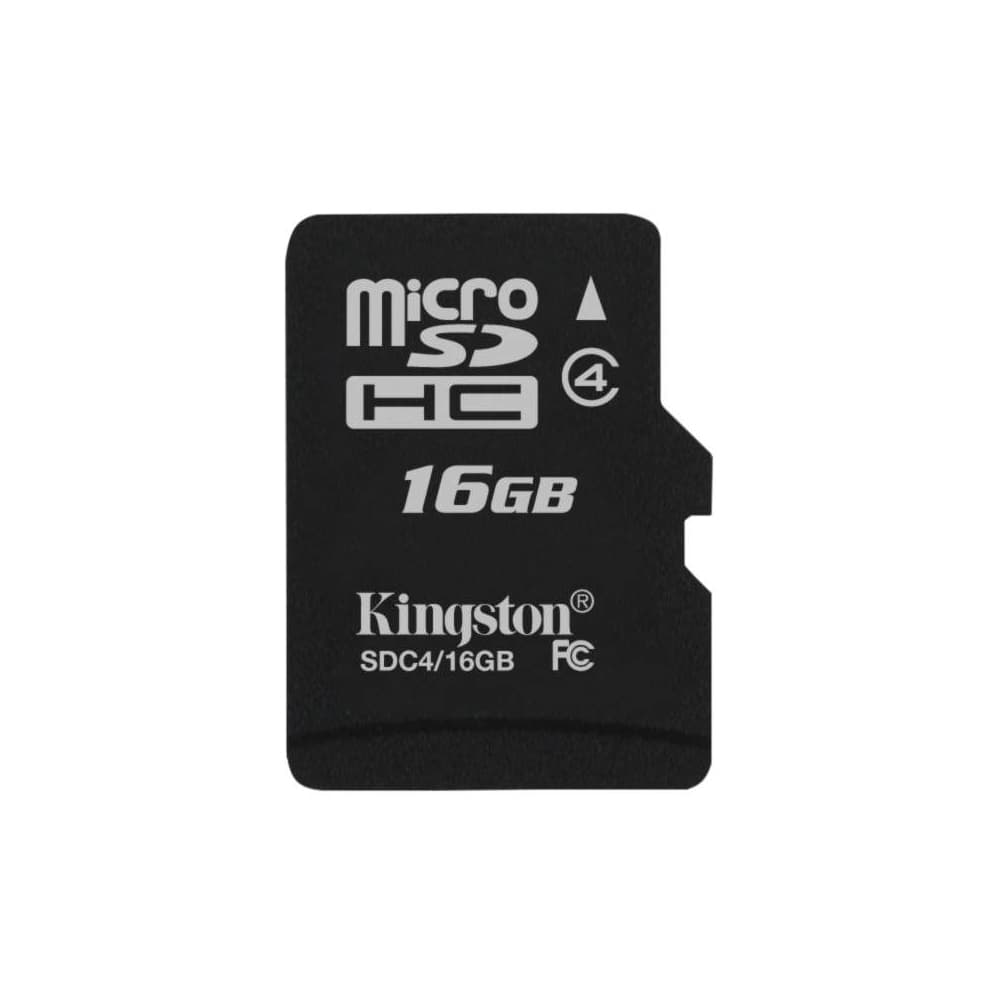 Cartão Micro SD de 16GB Kingston OEM - Preto 1