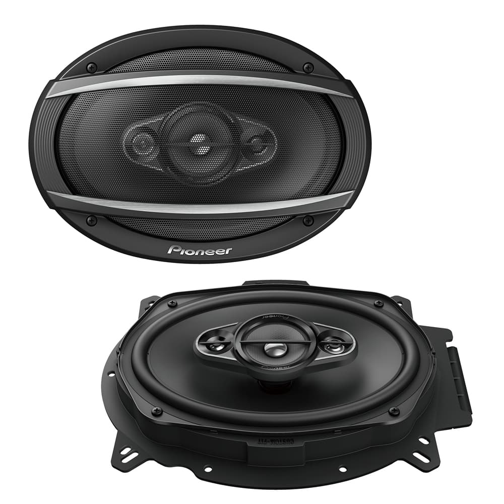 Alto-Falante de 6 x 9 Pioneer TS-A6960F Coaxial de 4 Vias com Tweeter/450 watts PMPO - Preto 1
