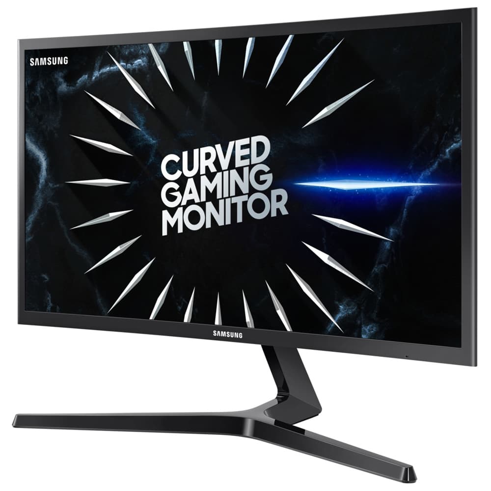 Monitor LED Curvo de 23.5 Samsung LC24RG50FQLXZX Full HD/HDMI/DisplayPort/Bivolt - Preto