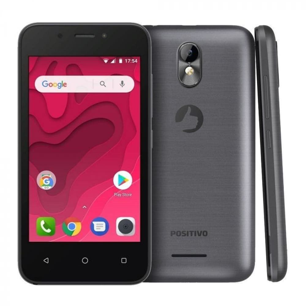 Smartphone Positivo Twist Mini S431 DS 3G 512MB/8GB 4.0" Cinza 1