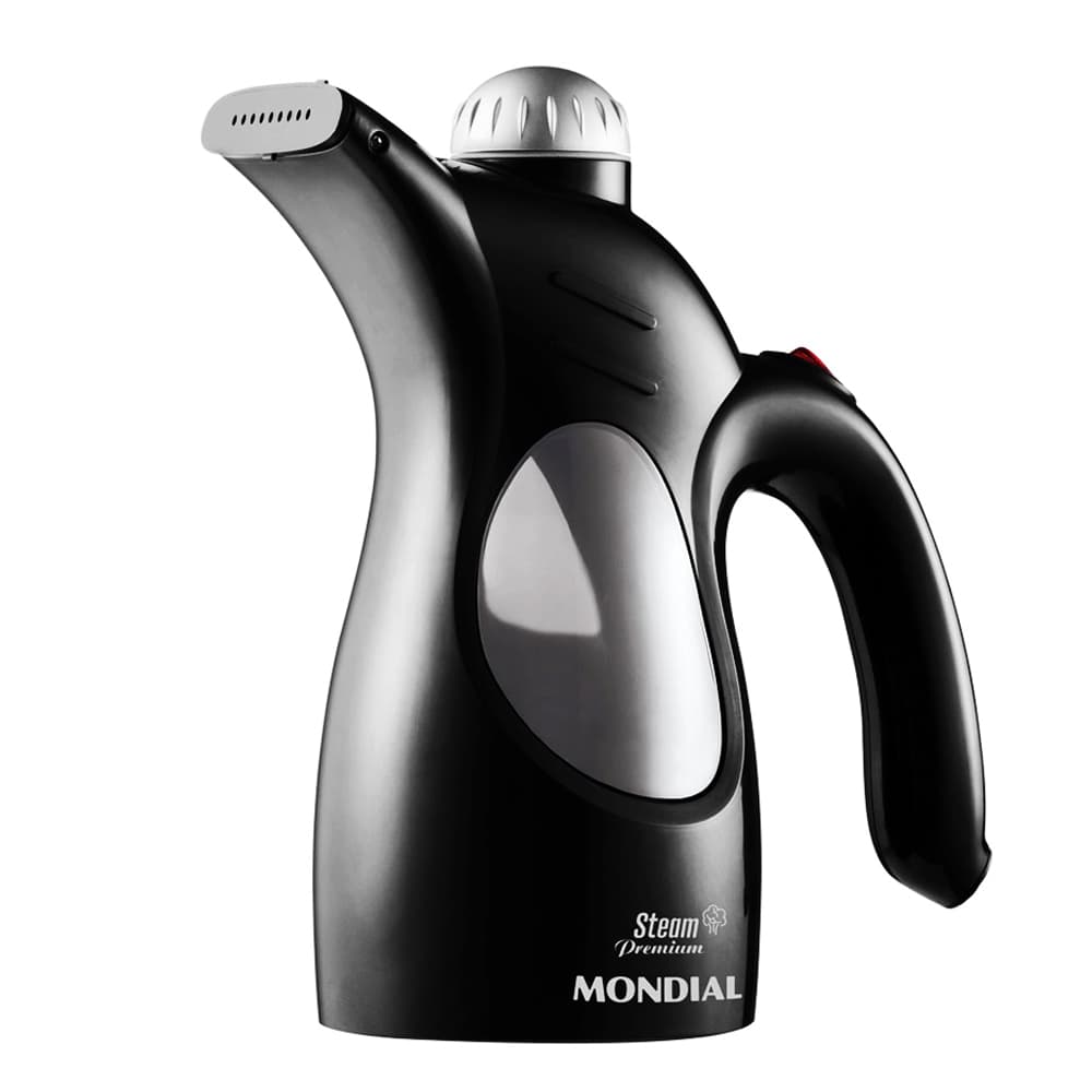 Vaporizador de Roupas Mondial VP-01 Steam Premium 250ML Bivolt - Preto/Prata