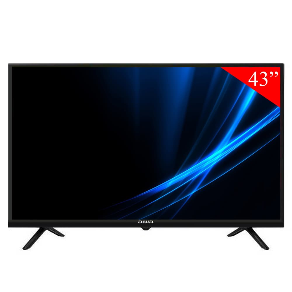Smart TV LED de 43 Aiwa AW43B4SM Full HD com Wi-Fi/HDMI/Bivolt - Preto 1