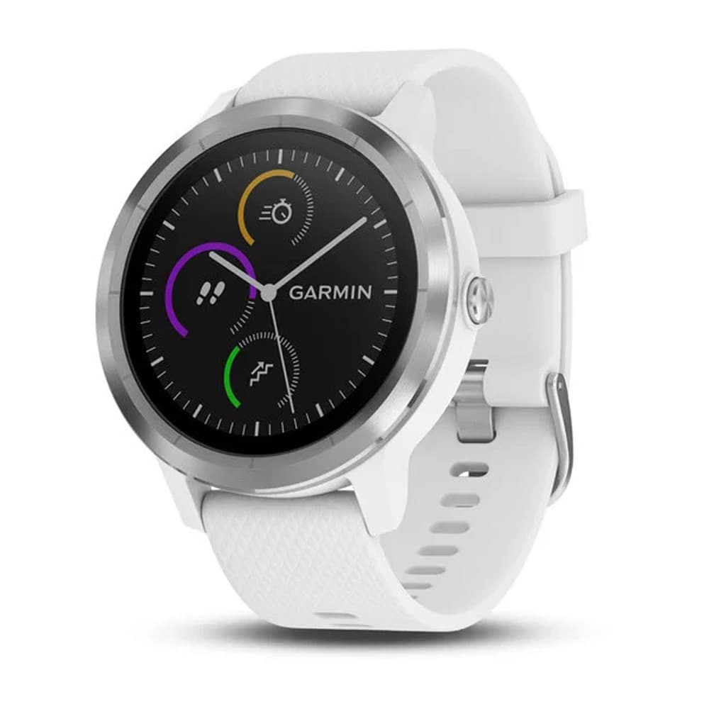 Relógio GPS Garmin Vivoactive 3 Branco/Prata 1