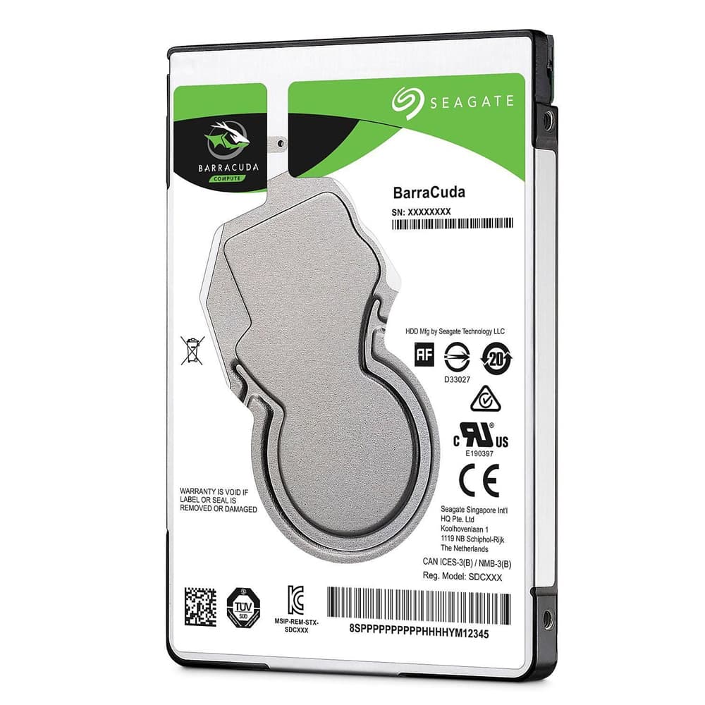 HDD de 500GB Seagate BarraCuda ST500LM030 de 5.400RPM/2.5 Polegadas - Prata 1