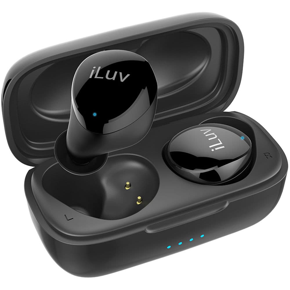 Fone de Ouvido Sem Fio iLuv Bubble Gum Air True Wireless BBGTWSAIRBK com Bluetooth/Microfone - Preto 1