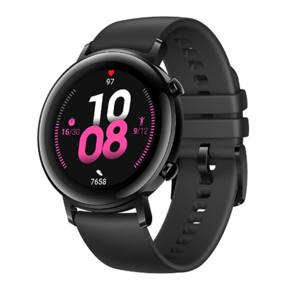 Relógio Smart Huawei Watch GT 2 DAN-B19 (42mm) Bluetooth/GPS - Night Black 1