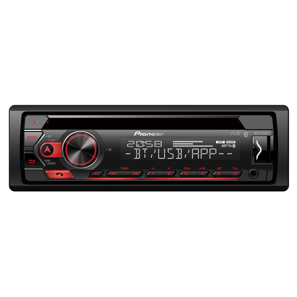 Toca CD Automotivo Pioneer DEH-S320BT com Bluetooth/Spotify/Equalizador Gráfico - Preto 1