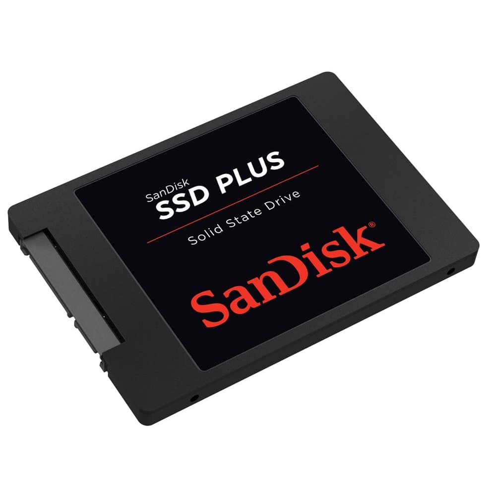 SSD de 240GB SanDisk SDSSDA-240G-G26 até 530MB/s de Leitura - Preto 1