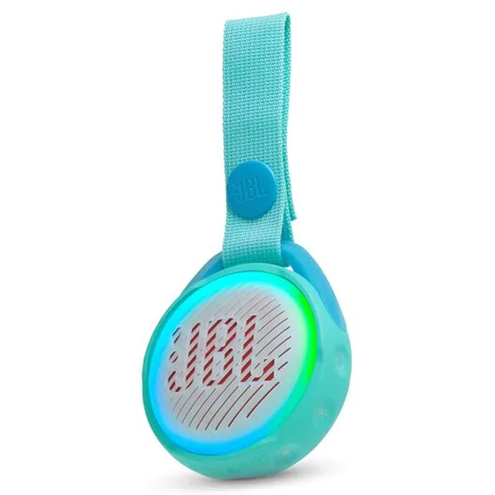 Speaker JBL JR POP com Bluetooth/Iluminação LED/IPX7/Bateria 600 mAh - Teal 1