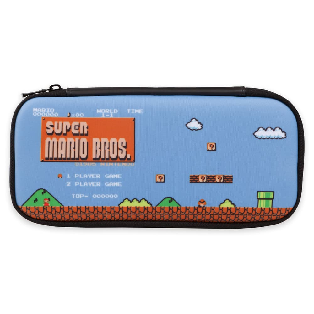 Estojo para Nintendo Switch PowerA Slim Case 1506918 - Preto Super Mario Bros 1