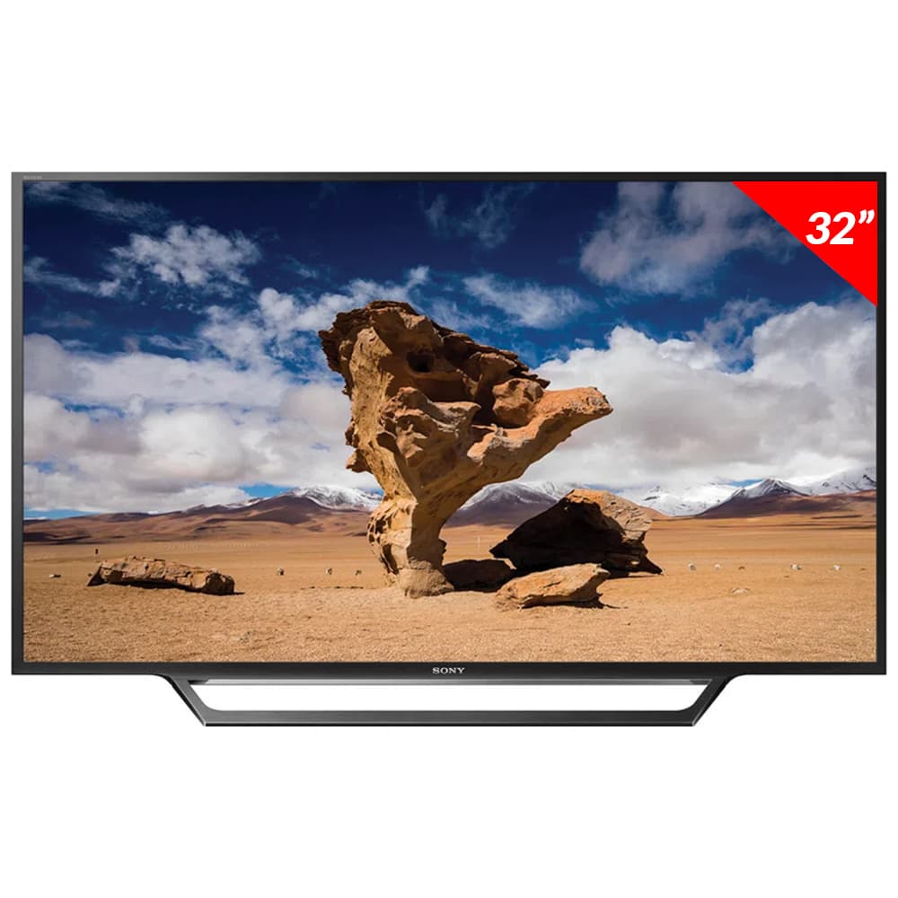 Smart TV LED de 32" Sony Bravia KDL-32W605D HD/Wi-Fi (2016) - Negro