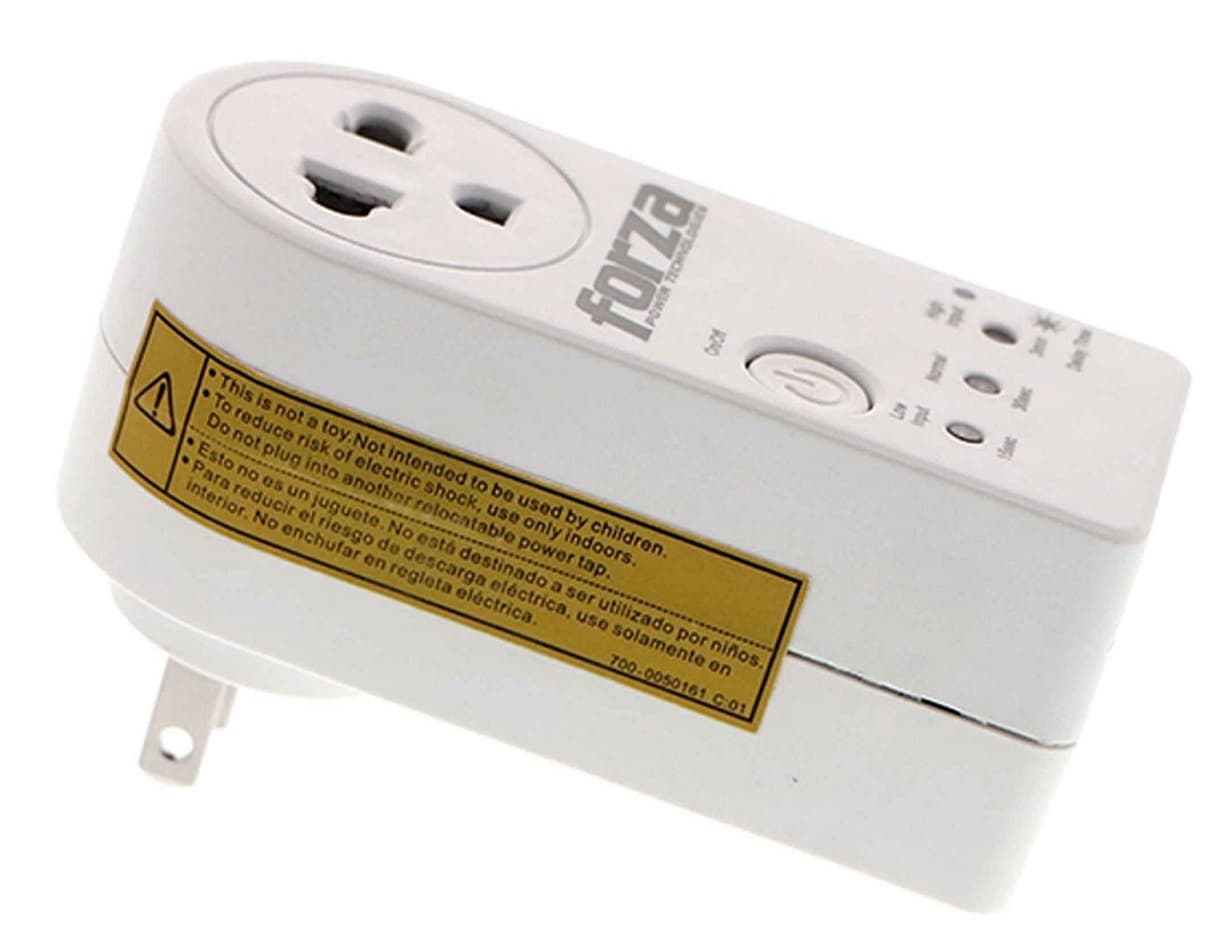 Protector de Voltaje Forza FVP-1212B - Branco 1