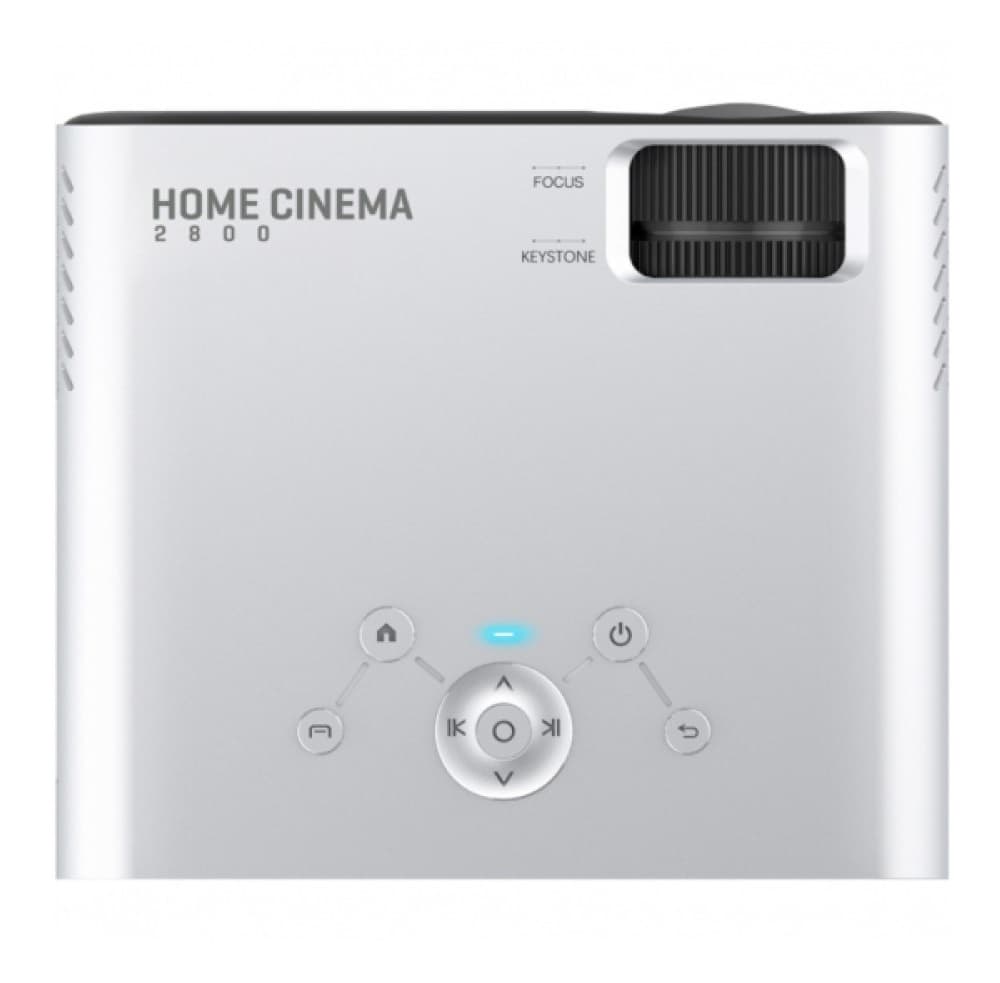 Projetor dub Home Cinema 2800 Lúmenes DUB-P2800 Wi-Fi 2V - Branco 1