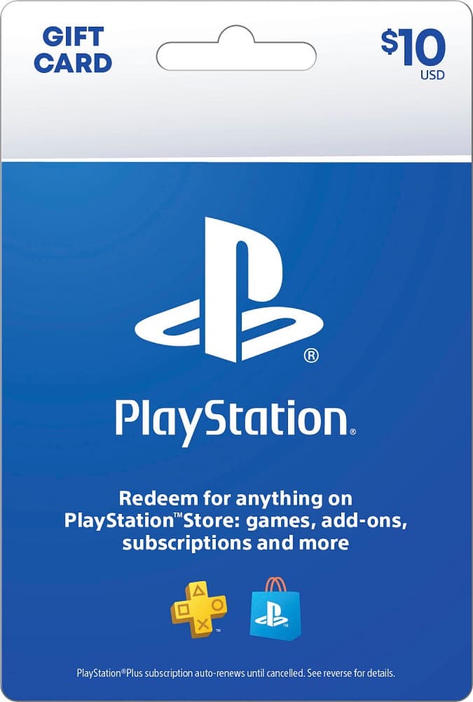 PlayStation Store Gift Card PSN - 10$ (USA)