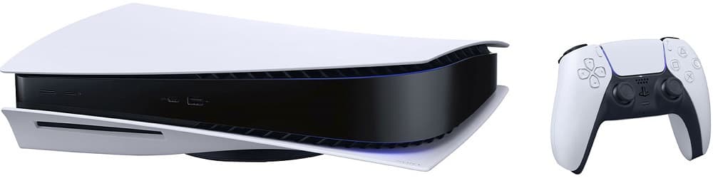 Console Sony PlayStation 5 CFI-1215A Disk 825GB SSD EA Sports FC24 - White/Black 1