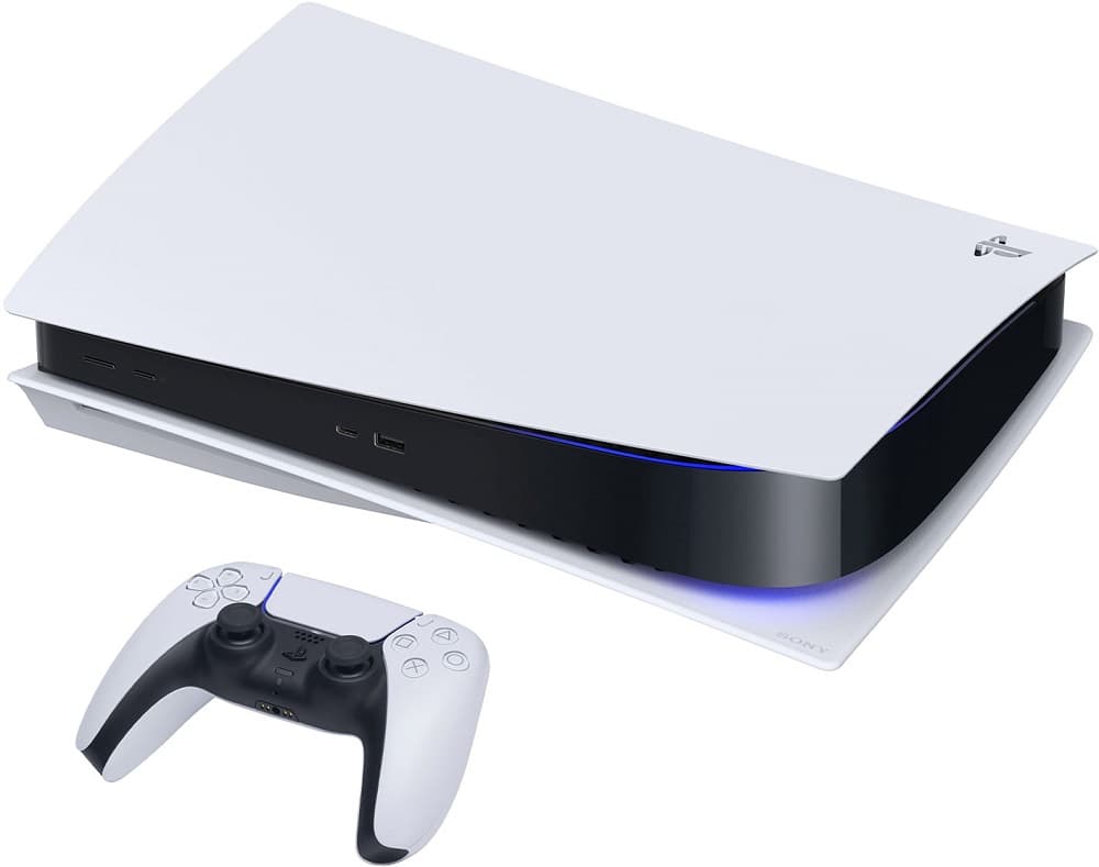 Console Sony PlayStation 5 CFI-1215A Disk 825GB SSD EA Sports FC24 - White/Black 3